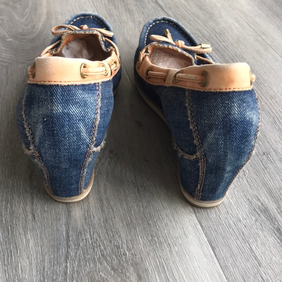 Geox Denim Wedge. Size 37 - Picture 6 of 7